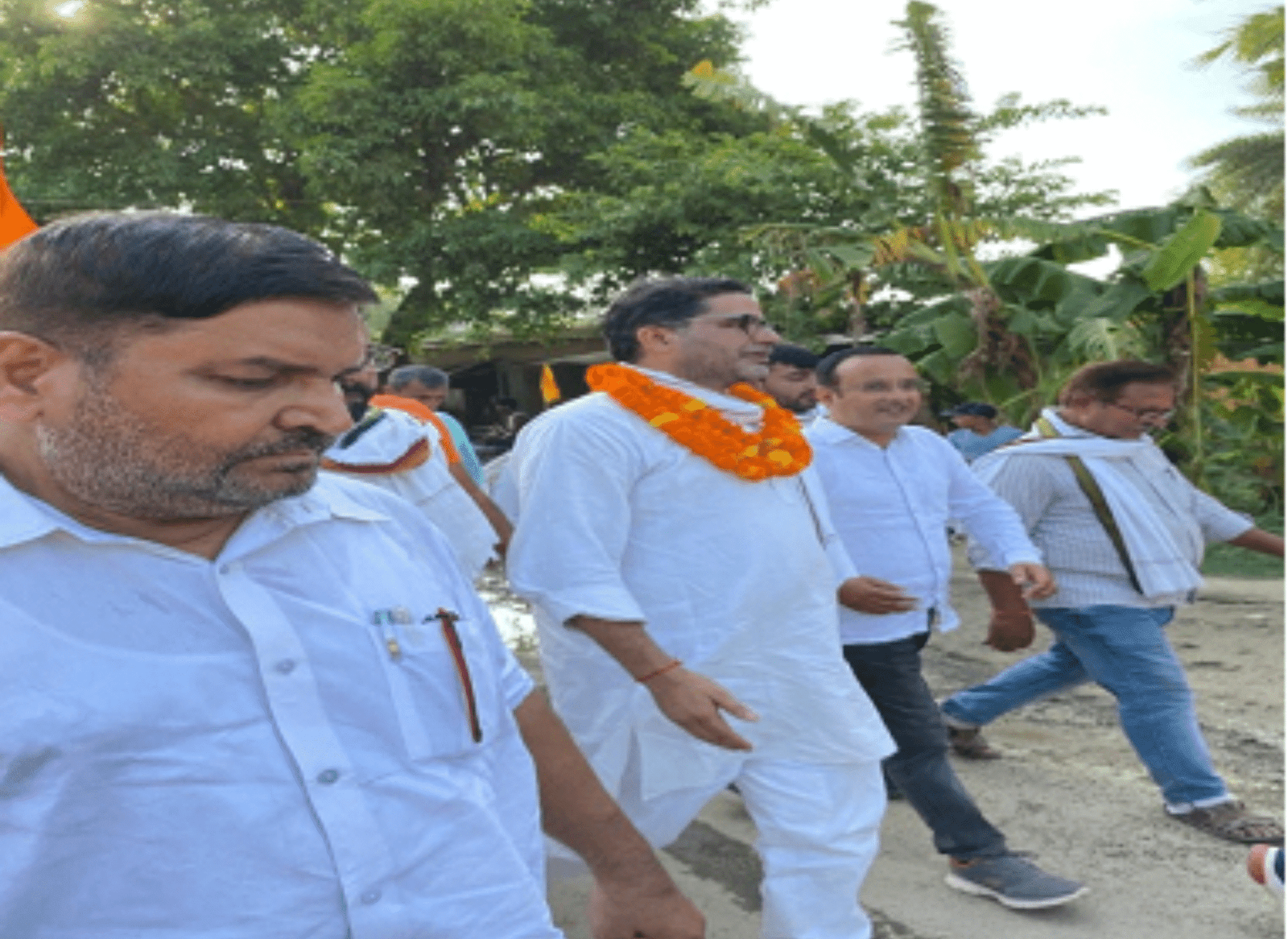 DURING PAD YATRA AT SAMASTIPUR DISTRICT