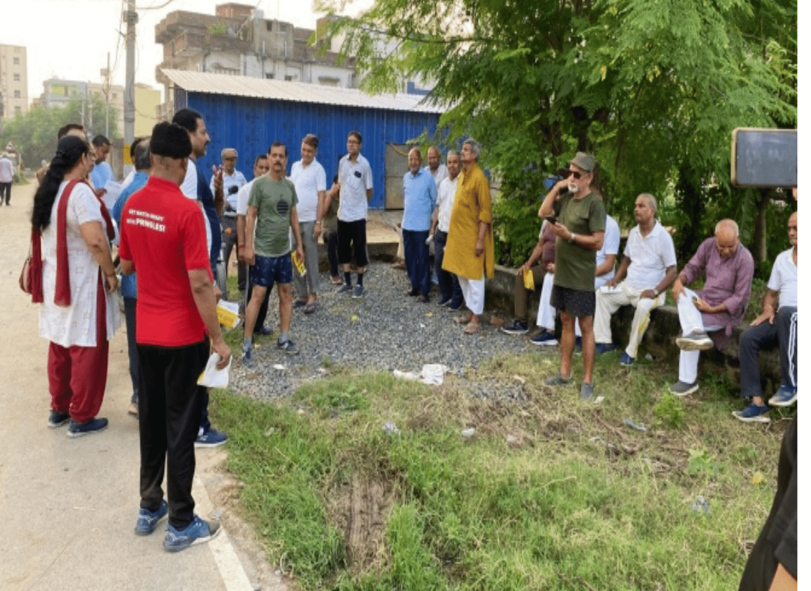 MOBILIZING MORNING WALKERS FOR MEMBERSHIP OF JAN SURAAJ