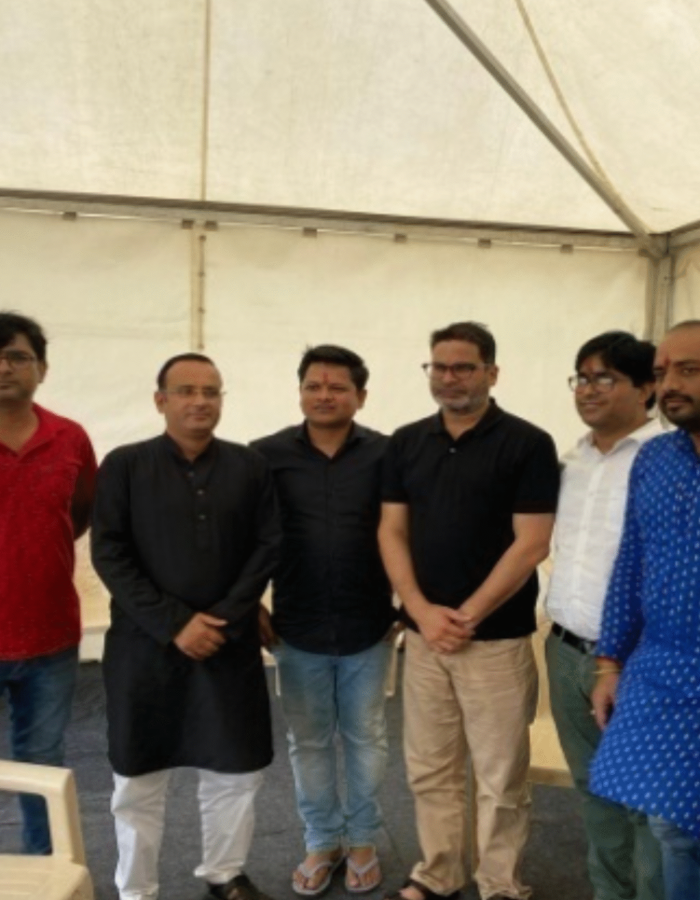 MEETING OF  INTELLECTUAL PERSONS WITH PRASHANT KISHORE